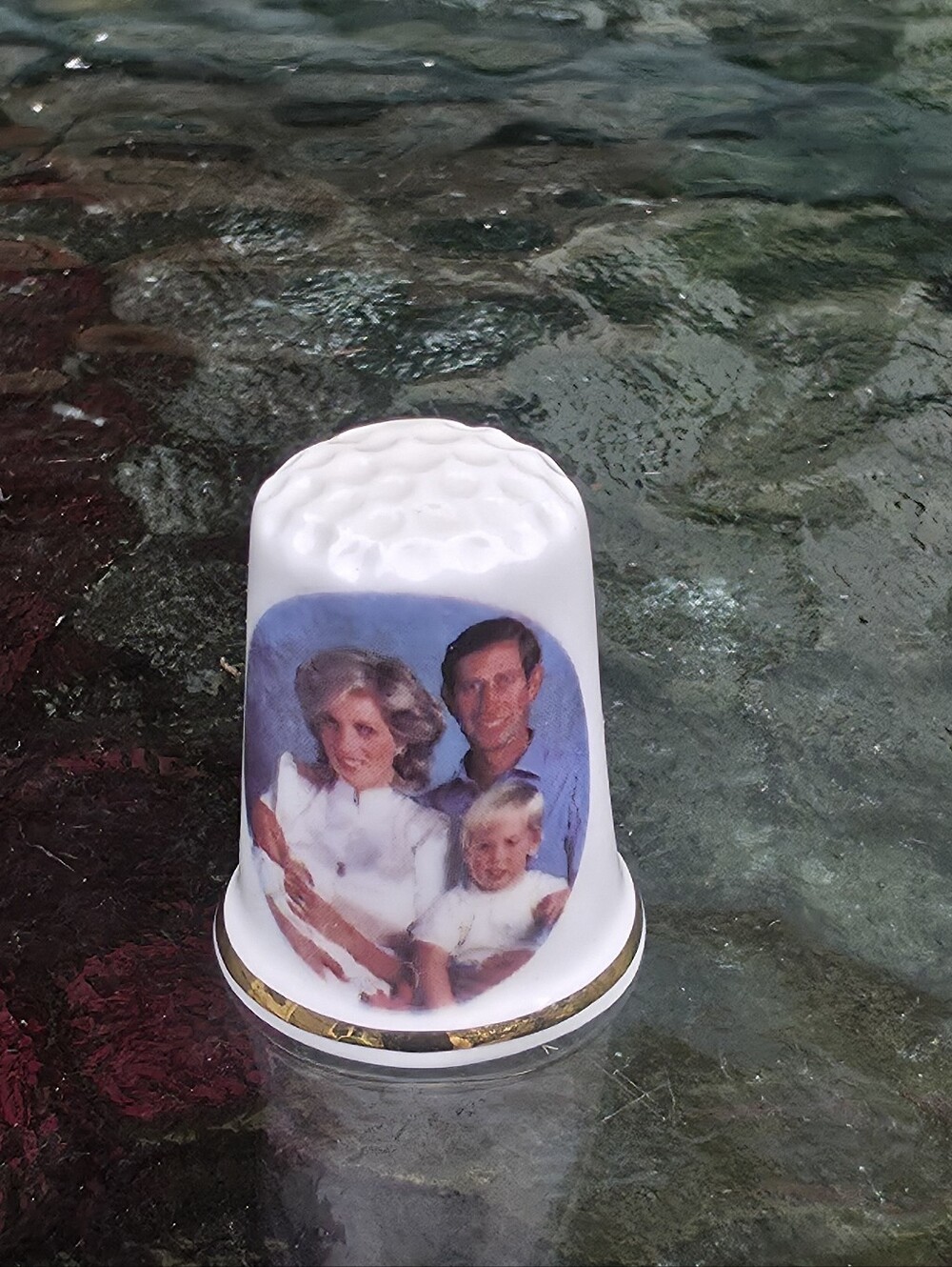 Royal Family Series Fine Bone China Thimble